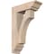 Ekena Millwork Westlake Traditional Smooth Bracket w/ Offset Brace, Douglas Fir, 5 1/2"W x 16"D x 24"H BKT0604X16X24WTL01SDF - alternate 1